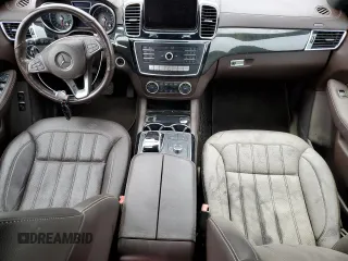 2017 Mercedes-Benz GLS 450 with VIN 4JGDF6EE1HA810438, listed as a Copart auction lot 68305714 with Not Provided miles and Salvage Title. Bid and sale history available at DreamBid. Image 8.