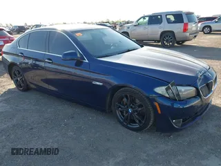 2011 BMW 5 Series 535i with VIN WBAFR7C51BC604445, listed as a IAAI auction lot 41980493 with 184,243 mi miles and . Bid and sale history available at carsss.com. Image 1.