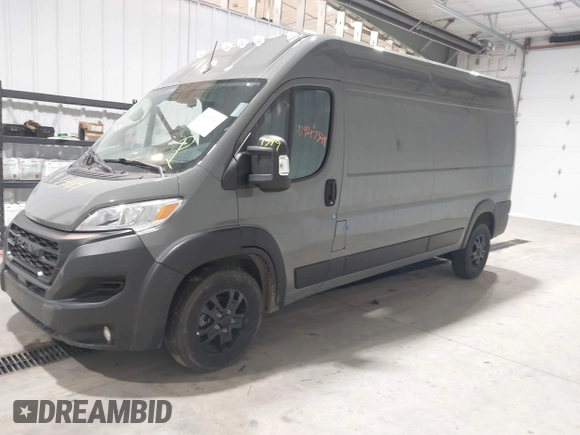 2023 Ram ProMaster Cargo with VIN 3C6LRVDG0PE502779, listed as a IAAI auction lot 41947349 with 37,569 mi miles. Bid and sale history available at carsss.com. Image 17.