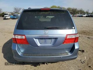 2007 Honda Odyssey Touring with VIN 5FNRL38887B095154, listed as a Copart auction lot 52937835 with 188,963 mi miles and Salvage Title. Bid and sale history available at carsss.com. Image 6.