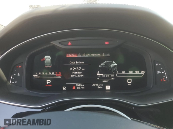 2021 Audi RS Q8 z VIN WU1ARBF15MD014208, wystawiony jako Copart lot #74697044 z przebiegiem 6665 mil mil oraz Tytuł czysty. Historia ofert i sprzedaży dostępna na DreamBid. Obrazek 9.