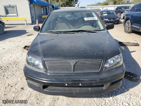 2002 Mitsubishi Lancer ES with VIN JA3AJ26E72U062280, listed as a Copart auction lot 75810384 with 136,149 mi miles and Salvage Title. Bid and sale history available at carsss.com. Image 5.