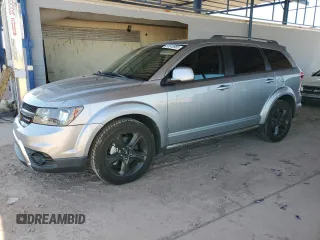 2018 Dodge Journey Crossroad z VIN 3C4PDCGG3JT379412, wystawiony jako Copart lot #57616985 z przebiegiem 70 446 mil mil oraz Szkoda całkowita • Salvage title. Historia ofert i sprzedaży dostępna na DreamBid. Obrazek 1.