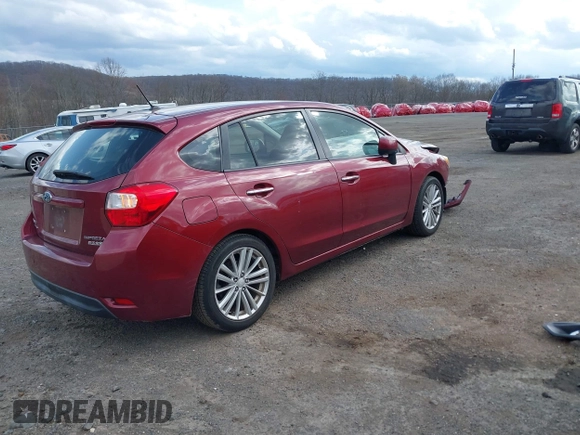 2013 Subaru Impreza Limited with VIN JF1GPAG67D2826435, listed as a IAAI auction lot 41909788 with 147,033 mi miles and . Bid and sale history available at DreamBid. Image 4.