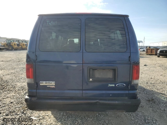 2010 Ford Econoline Wagon XL with VIN 1FBSS3BL5ADA95049, listed as a Copart auction lot 81234424 with 123,435 mi miles and Salvage Title. Bid and sale history available at carsss.com. Image 6.