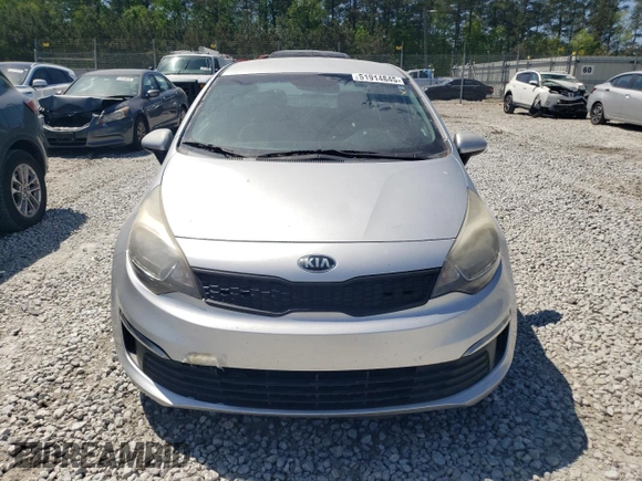 2016 Kia Rio LX with VIN KNADM4A38G6594881, listed as a Copart auction lot 51914845 with 160,553 mi miles and Clean Title. Bid and sale history available at DreamBid. Image 5.