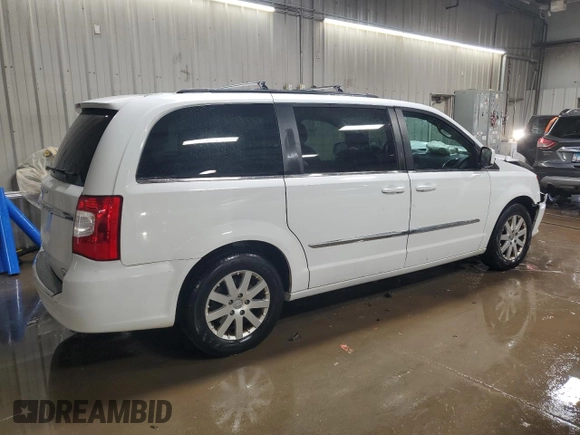 2016 Chrysler Town & Country Touring with VIN 2C4RC1BG9GR157203, listed as a Copart auction lot 50562075 with 165,172 mi miles and Salvage Title. Bid and sale history available at carsss.com. Image 3.