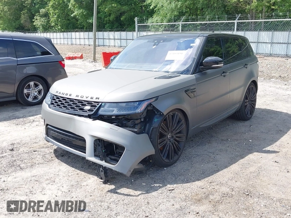 2018 Land Rover Range Rover Sport HSE Dynamic with VIN SALWV2SV8JA807970, listed as a IAAI auction lot 42183191 with 90,829 mi miles and . Bid and sale history available at DreamBid. Image 6.