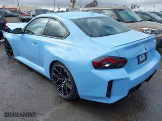 2025 BMW M2 with VIN 3MF23DM06S8E94517, listed as a IAAI auction lot 41515494 with 2,748 mi miles. Bid and sale history available at carsss.com. Image 3.