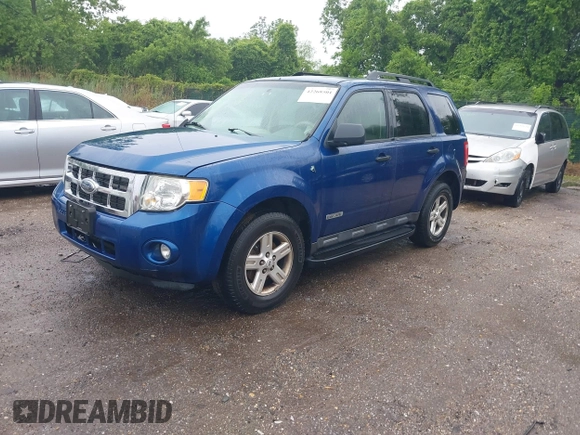 2008 Ford Escape Hybrid with VIN 1FMCU49H88KD64342, listed as a IAAI auction lot 42268501 with 190,000 mi miles and . Bid and sale history available at DreamBid. Image 2.