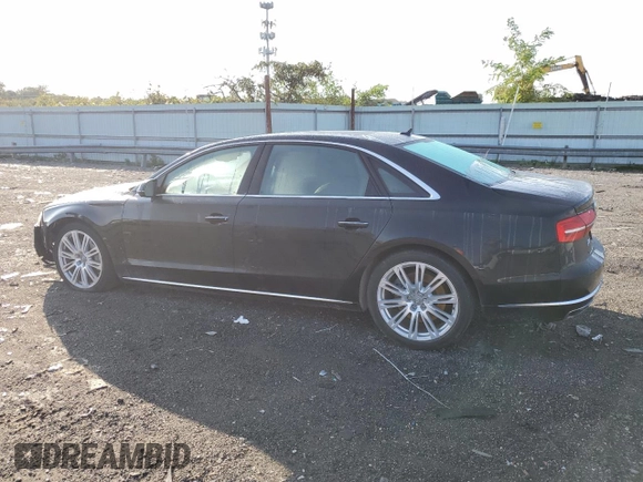 2016 Audi A8 3.0T with VIN WAU34AFD4GN012549, listed as a Copart auction lot 51053755 with 85,501 mi miles and Non repairable. Bid and sale history available at DreamBid. Image 2.