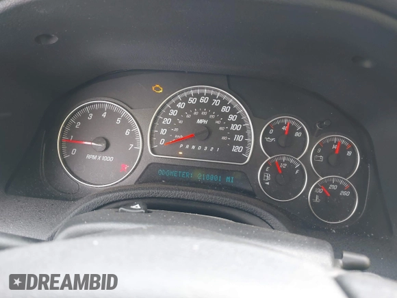 2007 GMC Envoy SLE with VIN 1GKDT13S072246688, listed as a IAAI auction lot 41258265 with 218,001 mi miles. Bid and sale history available at carsss.com. Image 7.