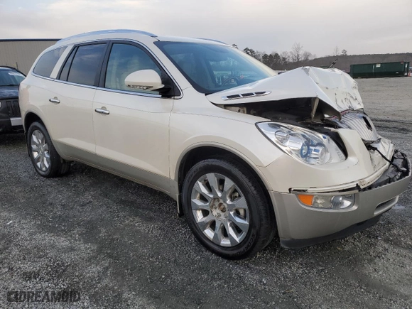 2011 Buick Enclave CXL-2 with VIN 5GAKRCED1BJ108783, listed as a Copart auction lot 47643645 with 137,242 mi miles and Salvage Title. Bid and sale history available at carsss.com. Image 4.