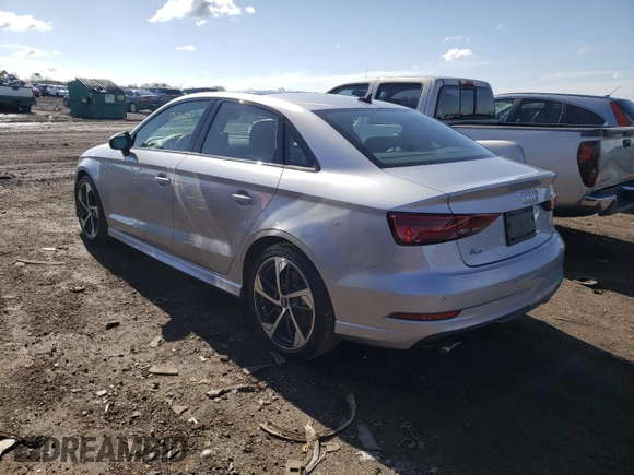 2020 Audi A3 Sedan S line Premium Plus with VIN WAUJEGFF0LA027074, listed as a Copart auction lot 50631724 with 14,833 mi miles. Bid and sale history available at carsss.com. Image 2.