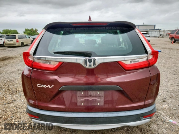 2017 Honda CR-V LX z VIN 7FARW5H35HE003267, wystawiony jako Copart lot #58277815 z przebiegiem 93 184 mil mil oraz Szkoda całkowita • Salvage title. Historia ofert i sprzedaży dostępna na DreamBid. Obrazek 6.