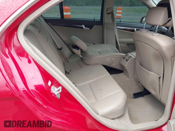 2014 Mercedes-Benz C 250 Sport with VIN WDDGF4HB1EA945105, listed as a IAAI auction lot 42001518 with 84,941 mi miles and . Bid and sale history available at carsss.com. Image 8.