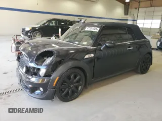 2012 MINI Convertible S with VIN WMWZP3C51CT296318, listed as a Copart auction lot 47701405 with 78,842 mi miles and Salvage Title. Bid and sale history available at DreamBid. Image 1.