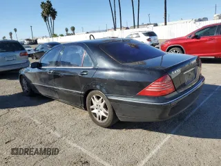 2003 Mercedes-Benz S-Class 4.3L with VIN WDBNG70JX3A325206, listed as a Copart auction lot 78759324 with 138,294 mi miles and Clean Title. Bid and sale history available at carsss.com. Image 2.