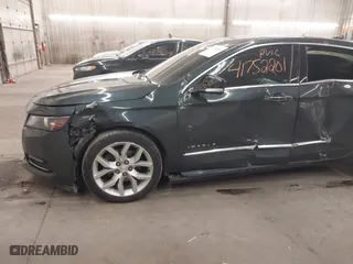 2018 Chevrolet Impala Premier with VIN 2G1125S33J9152180, listed as a IAAI auction lot 41752201 with 143,152 mi miles. Bid and sale history available at carsss.com. Image 6.