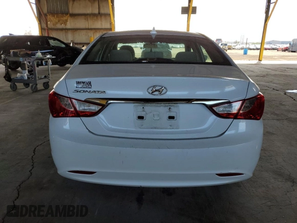 2011 Hyundai Sonata GLS with VIN 5NPEB4AC0BH051844, listed as a Copart auction lot 53667575 with 153,541 mi miles and Salvage Title. Bid and sale history available at DreamBid. Image 6.