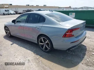 2024 Volvo S60 Core Dark Theme with VIN 7JRL12TK4RG282667, listed as a IAAI auction lot 42439211 with 40,113 mi miles and . Bid and sale history available at DreamBid. Image 3.