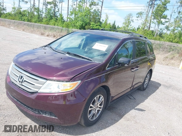 2012 Honda Odyssey EX with VIN 5FNRL5H45CB054113, listed as a IAAI auction lot 41760280 with 125,640 mi miles and . Bid and sale history available at carsss.com. Image 17.