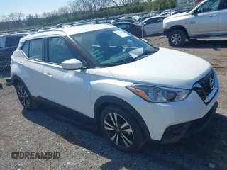 2018 Nissan Kicks S with VIN 3N1CP5CU1JL508859, listed as a IAAI auction lot 41814663 with 24,192 mi miles. Bid and sale history available at carsss.com. Image 1.