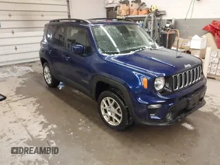 2020 Jeep Renegade Latitude with VIN ZACNJBBB6LPL35711, listed as a IAAI auction lot 41567345 with 48,614 mi miles. Bid and sale history available at carsss.com. Image 1.