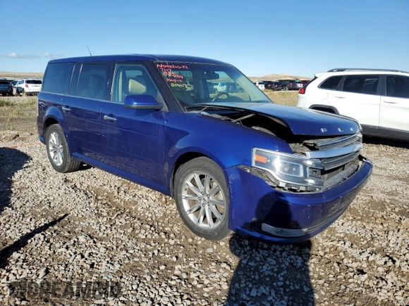 2013 Ford Flex Limited with VIN 2FMHK6D83DBD14113, listed as a Copart auction lot 79739814 with 137,976 mi miles and Salvage Title. Bid and sale history available at carsss.com. Image 4.