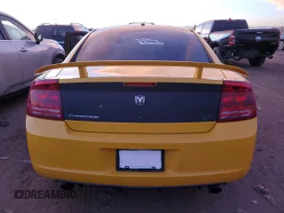 2007 Dodge Charger SRT-8 with VIN 2B3KA73W97H662391, listed as a Copart auction lot 82000474 with 141,721 mi miles and Salvage Title. Bid and sale history available at DreamBid. Image 6.