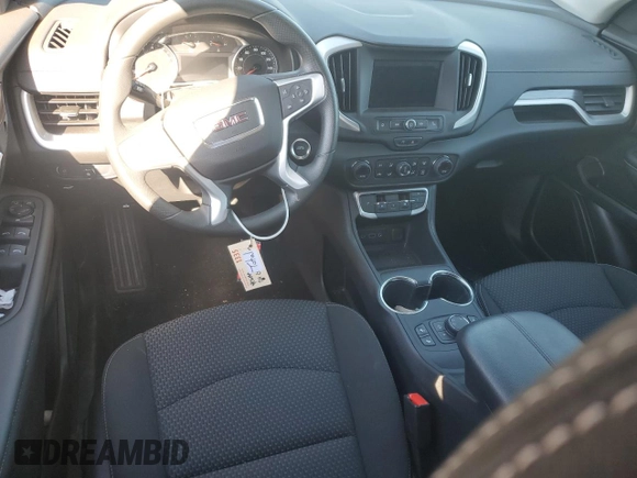 2024 GMC Terrain SLE with VIN 3GKALTEG8RL384990, listed as a Copart auction lot 52880765 with 5,621 mi miles and Salvage Title. Bid and sale history available at DreamBid. Image 8.