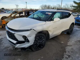 2024 Chevrolet Blazer LT z VIN 3GNKBHR45RS172898, wystawiony jako Copart lot #88472515 z przebiegiem Nie podano mil oraz Szkoda całkowita • Salvage title. Historia ofert i sprzedaży dostępna na DreamBid. Obrazek 1.