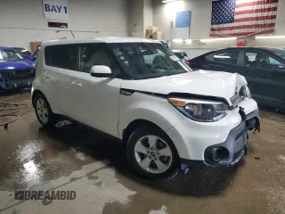2017 Kia Soul with VIN KNDJN2A21H7464337, listed as a Copart auction lot 50510575 with 19,754 mi miles and Salvage Title. Bid and sale history available at carsss.com. Image 4.
