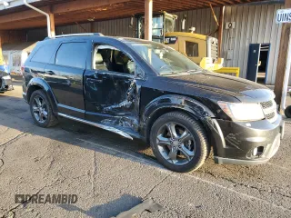 2015 Dodge Journey Crossroad with VIN 3C4PDDGG8FT753378, listed as a Copart auction lot 52547655 with 177,564 mi miles and Salvage title. Bid and sale history available at DreamBid. Image 4.