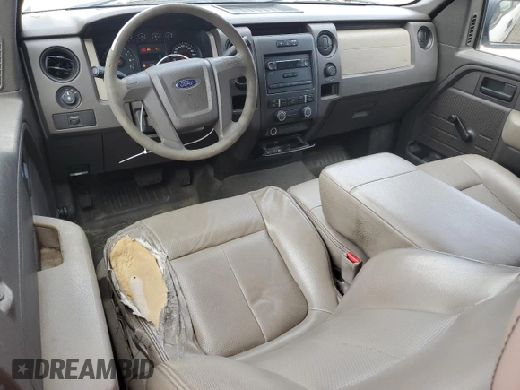 2009 Ford F-150 STX with VIN 1FTRX12W49FA84442, listed as a Copart auction lot 51333485 with 143,529 mi miles and Clean Title. Bid and sale history available at carsss.com. Image 8.