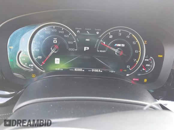 2019 BMW M5 z VIN WBSJF0C51KB447804, wystawiony jako IAAI lot #41848760 z przebiegiem 83 303 mil mil oraz . Historia ofert i sprzedaży dostępna na DreamBid. Obrazek 7.