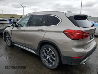 2022 BMW X1 xDrive28i with VIN WBXJG9C0XN5V03922, listed as a Copart auction lot 51248095 with 52,282 mi miles and Salvage Title. Bid and sale history available at carsss.com. Image 2.