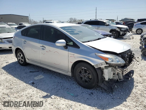 2015 Toyota Prius Four with VIN JTDKN3DU9F0446701, listed as a Copart auction lot 50075335 with 67,097 mi miles and Salvage Title. Bid and sale history available at carsss.com. Image 4.