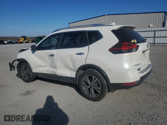 2019 Nissan Rogue SV with VIN JN8AT2MV9KW385818, listed as a Copart auction lot 47407625 with 54,964 mi miles and Salvage Title. Bid and sale history available at carsss.com. Image 2.