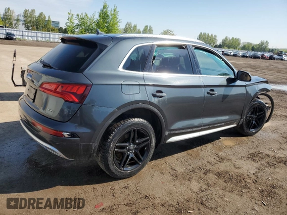 2019 Audi Q5 Premium Plus z VIN WA1BNAFY0K2067342, wystawiony jako Copart lot #56153285 z przebiegiem Nie podano mil oraz Nie do naprawy • Non repairable. Historia ofert i sprzedaży dostępna na DreamBid. Obrazek 3.
