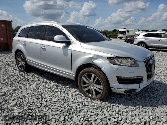2013 Audi Q7 3.0T Premium Plus with VIN WA1LGAFE6DD001857, listed as a Copart auction lot 51815805 with 105,353 mi miles and Clean Title. Bid and sale history available at carsss.com. Image 4.