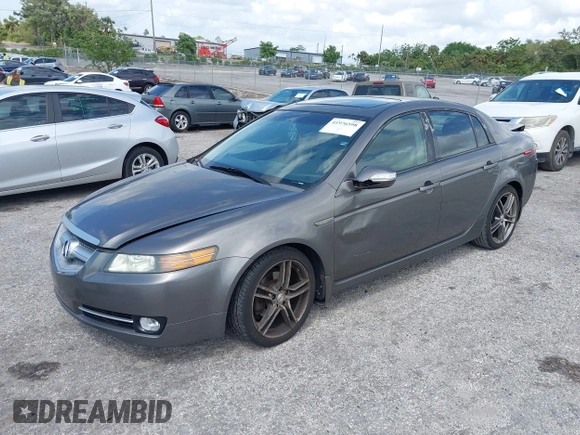 2008 Acura TL with VIN 19UUA66208A049992, listed as a IAAI auction lot 41976598 with 1 mi miles. Bid and sale history available at carsss.com. Image 2.