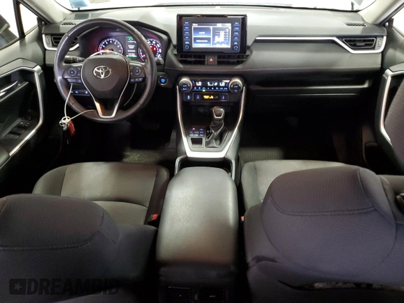 2019 Toyota RAV4 XLE с VIN JTMP1RFV6KD507368, выставлен на аукционе Copart как лот 59789775 с пробегом 46 643 миль миль и Списание • Salvage title. История ставок и продаж доступна на DreamBid. Изображение 8.