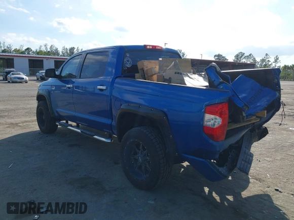 2017 Toyota Tundra 2WD Platinum with VIN 5TFGW5F1XHX225751, listed as a IAAI auction lot 41536231 with 159,962 mi miles. Bid and sale history available at carsss.com. Image 3.