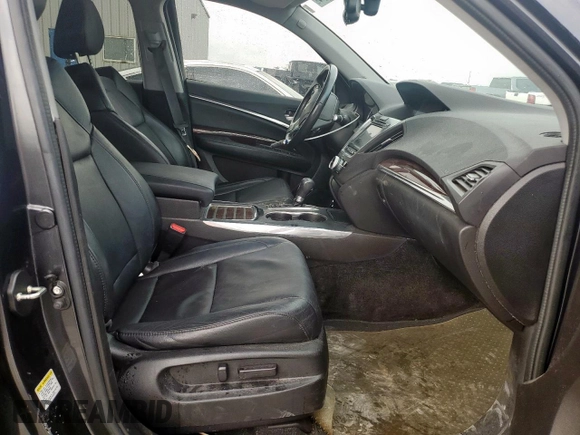 2015 Acura MDX Technology with VIN 5FRYD3H43FB011602, listed as a Copart auction lot 64267505 with 94,622 mi miles and Salvage title. Bid and sale history available at DreamBid. Image 7.