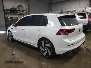 2023 Volkswagen Golf GTI SE with VIN WVW3A7CD4PW184576, listed as a Copart auction lot 88245425 with 30,802 mi miles and Salvage Title. Bid and sale history available at carsss.com. Image 2.