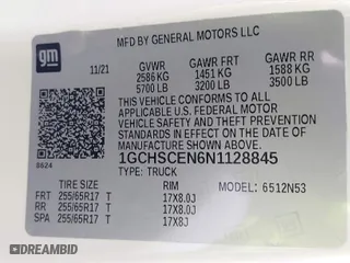 2022 Chevrolet Colorado 2WD LT with VIN 1GCHSCEN6N1128845, listed as a IAAI auction lot 41872025 with 29,811 mi miles. Bid and sale history available at carsss.com. Image 9.
