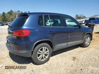 2012 Volkswagen Tiguan SEL with VIN WVGAV7AX0CW563993, listed as a Copart auction lot 48489285 with 129,021 mi miles and Salvage Title. Bid and sale history available at DreamBid. Image 3.