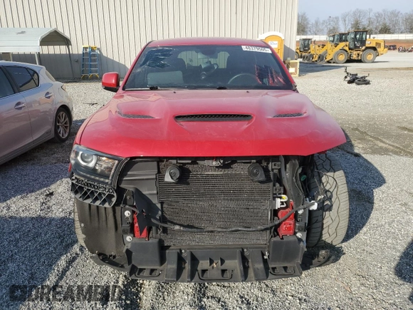 2018 Dodge Durango R/T with VIN 1C4SDHCT2JC327906, listed as a Copart auction lot 48379505 with 61,126 mi miles and Salvage title. Bid and sale history available at DreamBid. Image 5.