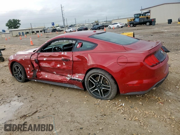 2020 Ford Mustang EcoBoost with VIN 1FA6P8TH7L5103080, listed as a Copart auction lot 63707865 with Not provided miles and Salvage title. Bid and sale history available at DreamBid. Image 2.